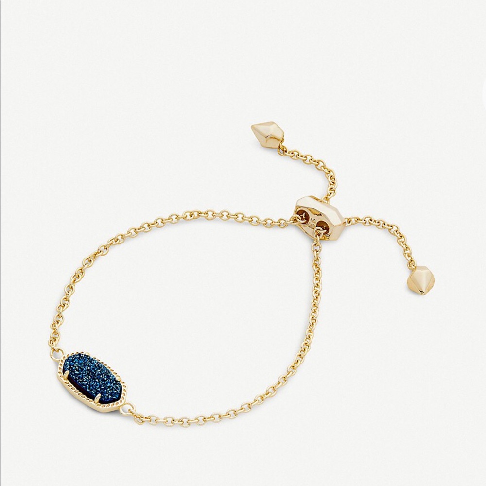 Kendra Scott-Elaina blue drusy bracelet